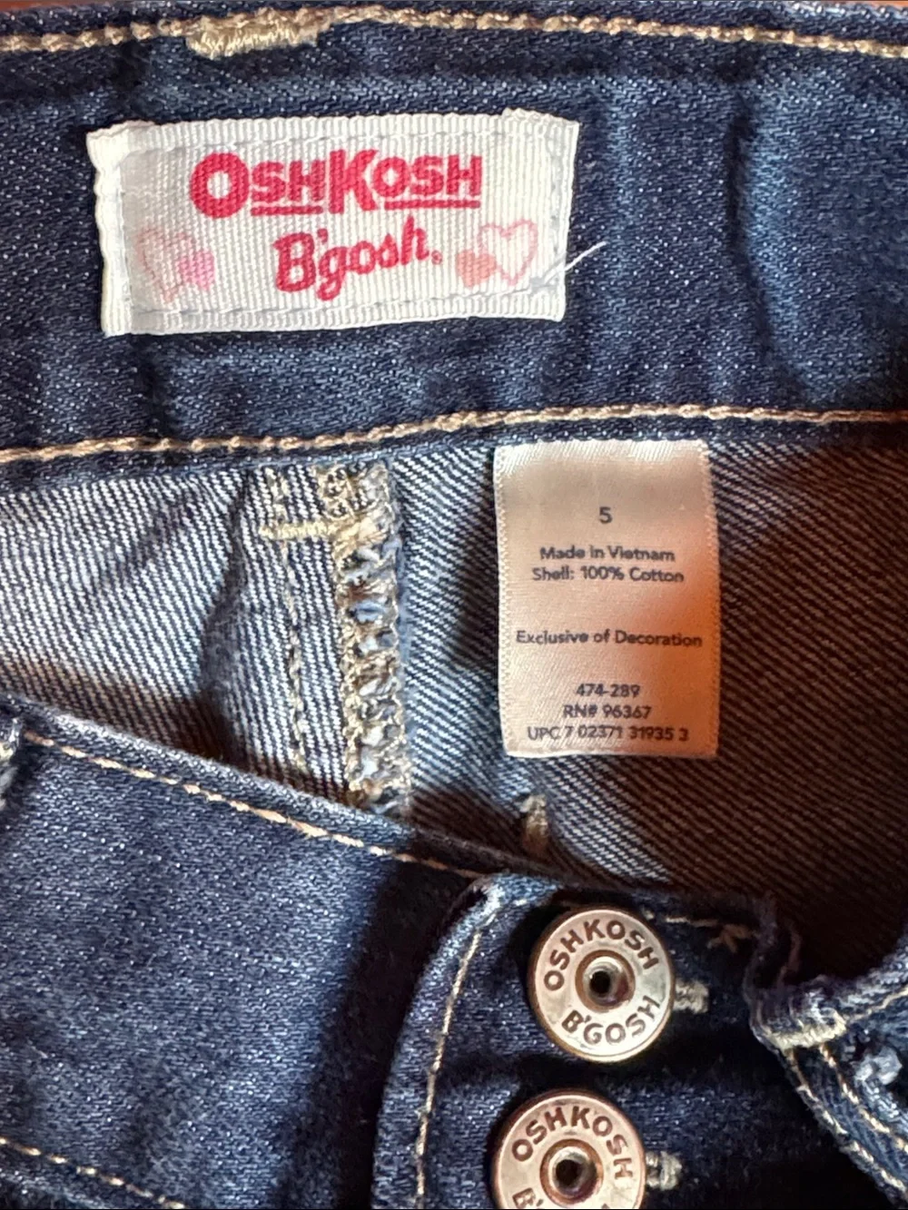 Girls Denim Shorts